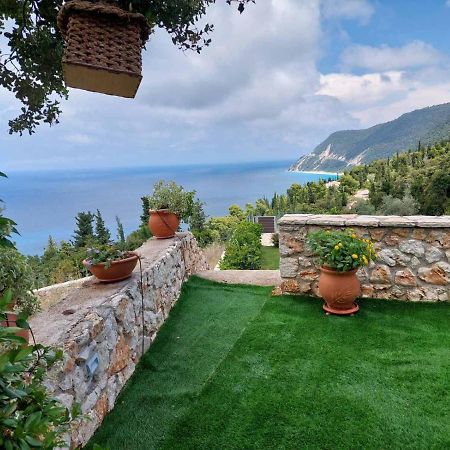 Villa Nereid Glafki - Enjoy Summer Sunsets Áyios Nikítas Kültér fotó