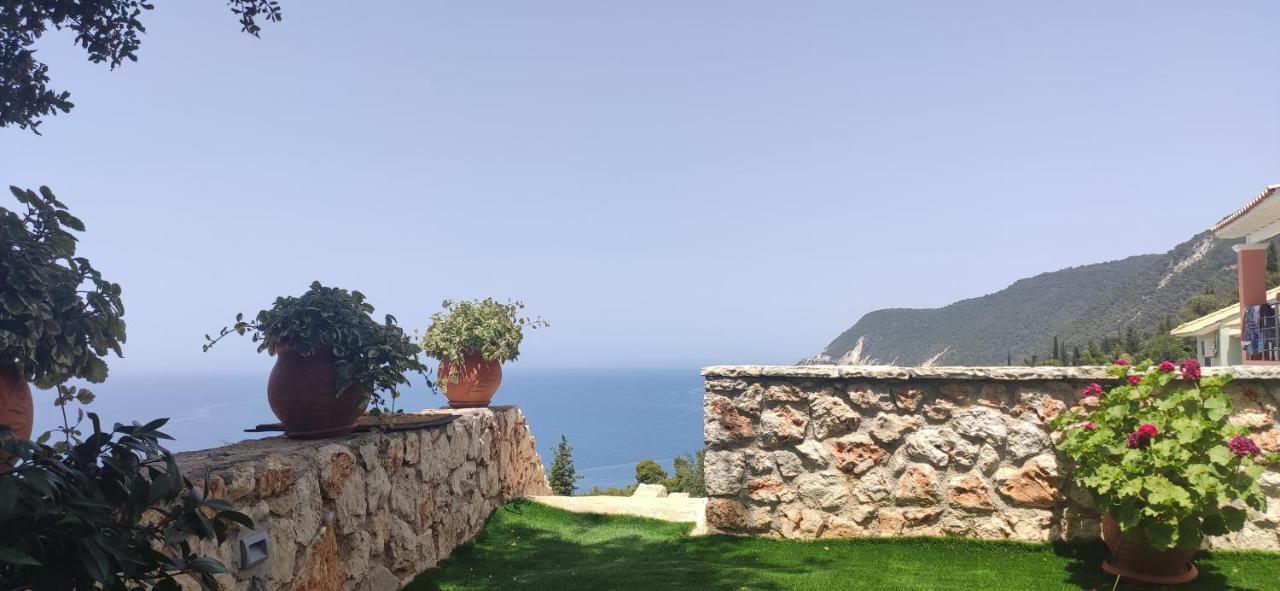 Villa Nereid Glafki - Enjoy Summer Sunsets Áyios Nikítas Kültér fotó