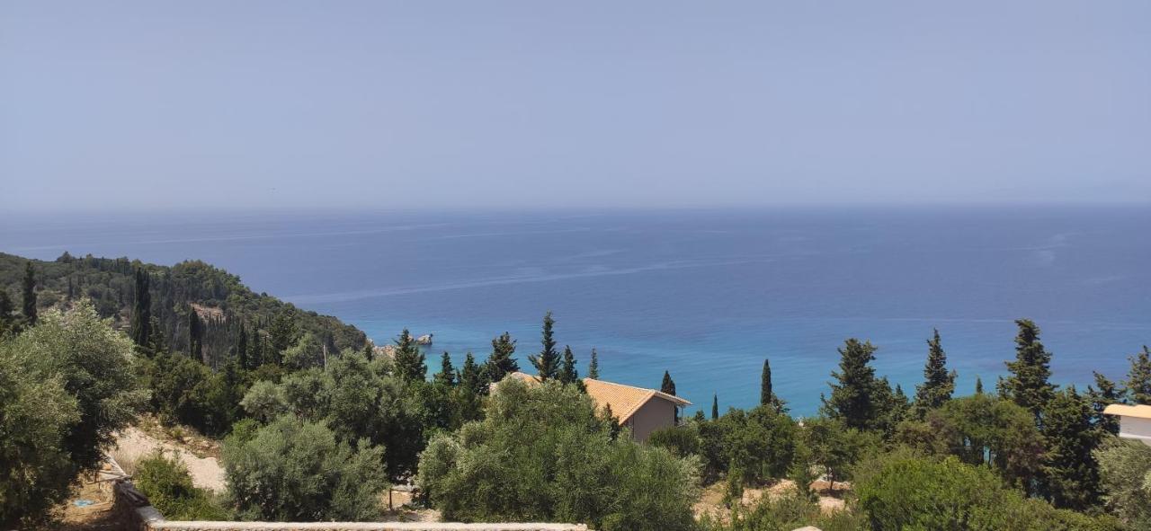 Villa Nereid Glafki - Enjoy Summer Sunsets Áyios Nikítas Kültér fotó