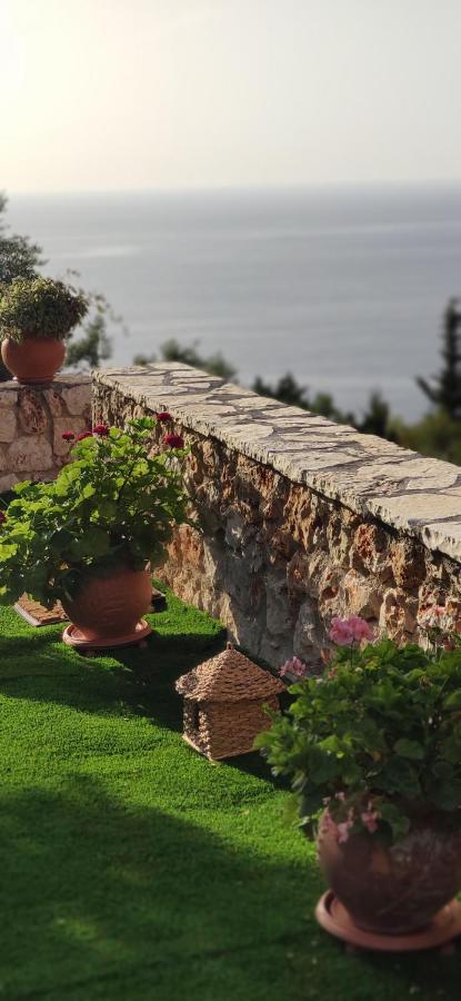 Villa Nereid Glafki - Enjoy Summer Sunsets Áyios Nikítas Kültér fotó