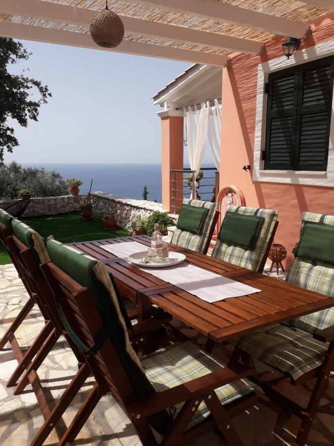 Villa Nereid Glafki - Enjoy Summer Sunsets Áyios Nikítas Kültér fotó