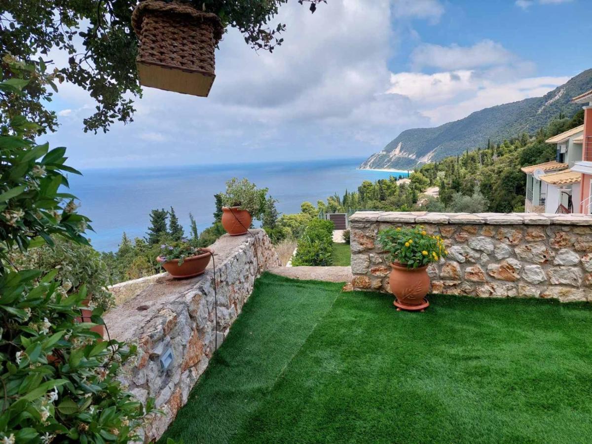 Villa Nereid Glafki - Enjoy Summer Sunsets Áyios Nikítas Kültér fotó