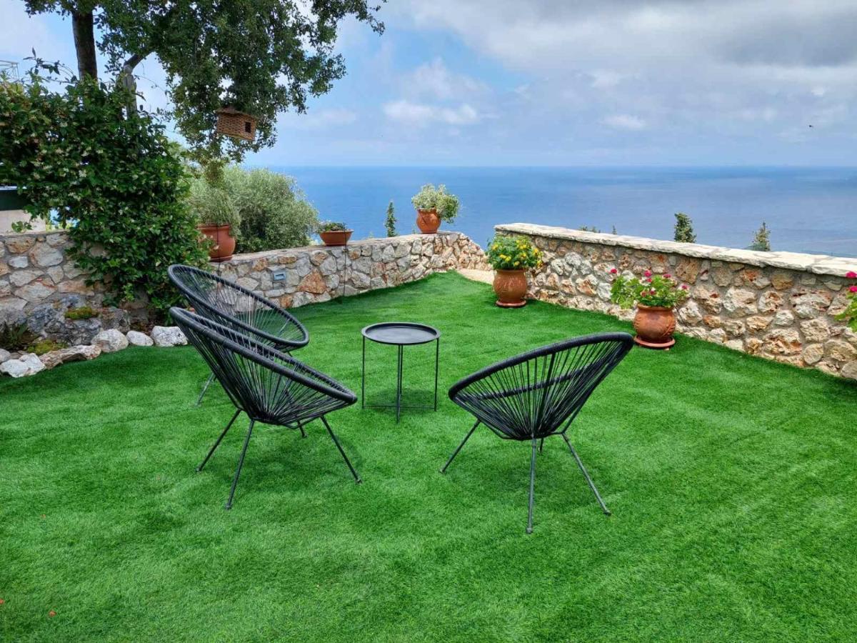 Villa Nereid Glafki - Enjoy Summer Sunsets Áyios Nikítas Kültér fotó
